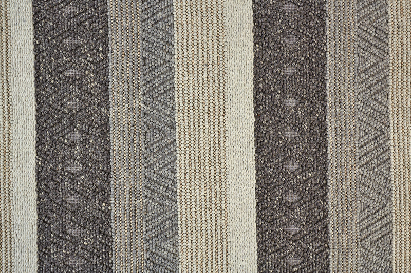 Berkeley Transitional Stripes, Gray/Taupe/Tan