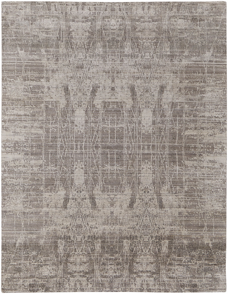 Eastfield Modern Abstract, Gray/Ivory