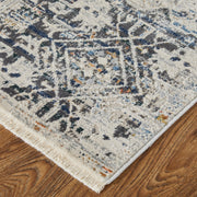 Kaia Transitional Distressed, Ivory/Gray/Taupe