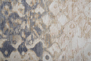 Laina Transitional Gradient & Ombre, Tan/Ivory/Blue