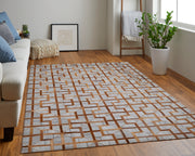 Fannin Transitional Geometric, Tan/Brown/Gray