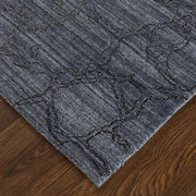 Whitton Modern Abstract, Gray/Blue