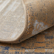 Clio Modern Abstract, Blue/Orange/Gray