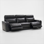 Summit Triple-Power 3-Piece Reclining Sofa with Modern Sound