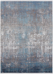 Cadiz Modern Abstract, Blue/Gray/Silver