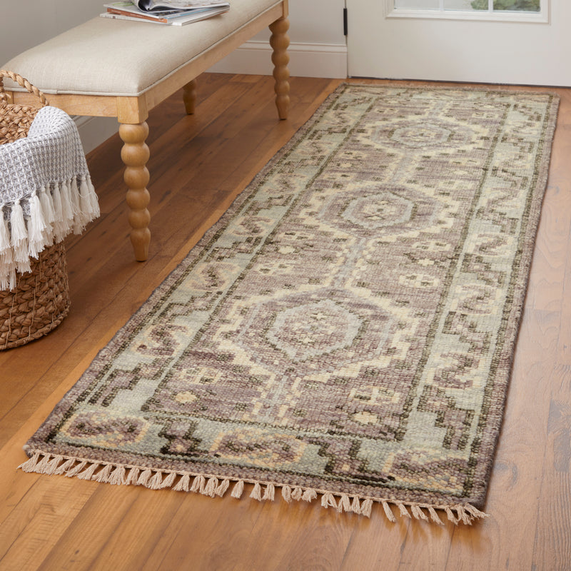 Fillmore Traditional Diamond, Brown/Gray