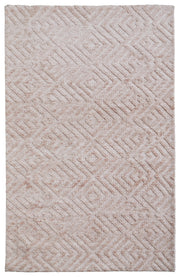 Colton Modern Diamond, Pink/Ivory