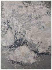 Astra Transitional Abstract, Gray/Ivory