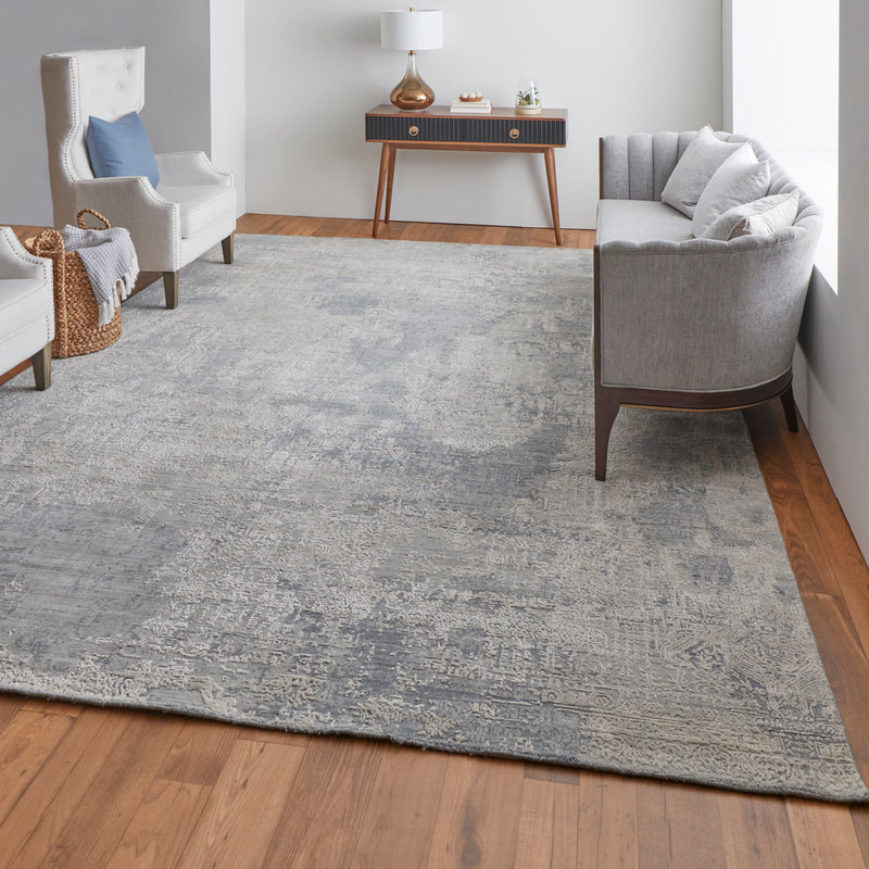 Eastfield Modern Abstract, Silver/Gray