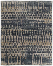 Palomar Transitional Abstract, Blue/Gray/Tan