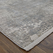 Cadiz Modern Abstract, Taupe/Gray/Silver