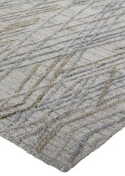 Elias Modern Abstract, Gray/Blue