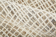 Maddox Transitional Abstract, Tan/Ivory