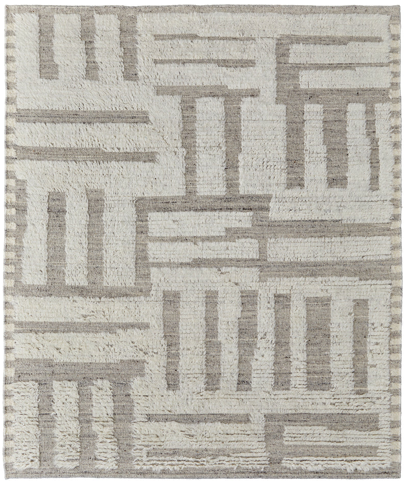 Ashby Transitional Geometric, Gray/Ivory