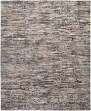 Conroe Modern Abstract, Gray/Blue/Silver