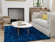 Indochine Modern Solid, Blue/Green