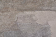 Anya Transitional Abstract, Ivory/Gray