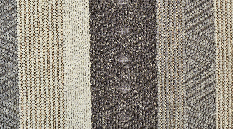 Berkeley Transitional Stripes, Gray/Taupe/Tan