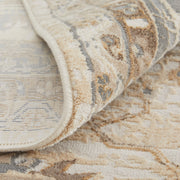 Celene Traditional Bordered, Tan/Ivory/Gray