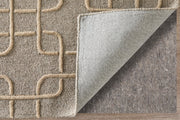 Kimball Transitional Trellis & Lattice, Gray/Taupe/Tan