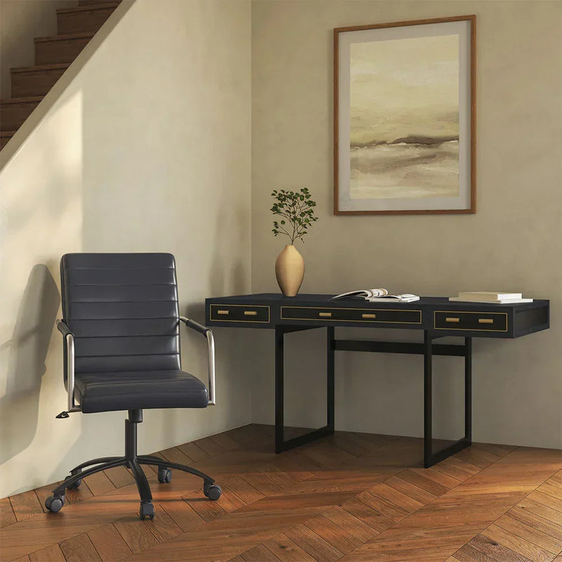 Midnight Office Desk