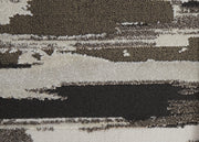 Vancouver Modern Abstract, Brown/Ivory