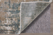 Richmond Modern Abstract, Gray/White/Blue