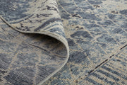 Palomar Transitional Trellis & Lattice, Blue/Gray/Ivory