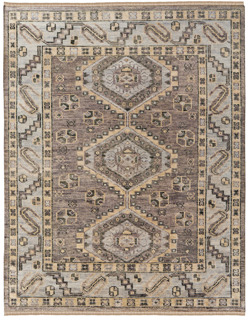 Fillmore Traditional Diamond, Brown/Gray