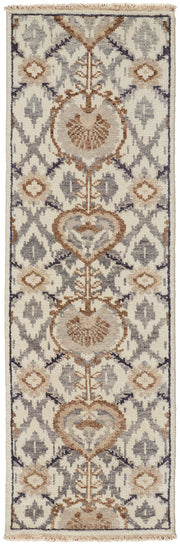 Beall Traditional Oriental, Ivory/Gray/Taupe