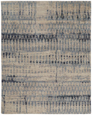 Palomar Transitional Abstract, Blue/Tan
