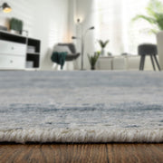 Brighton Modern Abstract, Ivory/Blue/Gray