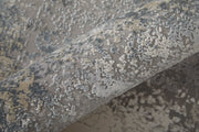 Cadiz Modern Abstract, Taupe/Gray/Silver