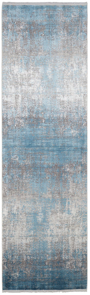 Cadiz Modern Abstract, Blue/Gray/Silver