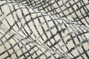 Maddox Transitional Abstract, Ivory/Gray/Black