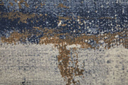 Clio Modern Abstract, Ivory/Blue/Brown