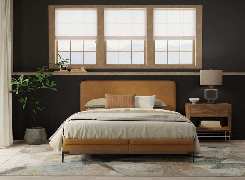 Eden Modern Color Block, Ivory/Blue/Green