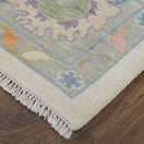 Switch Karina Transitional Floral &amp; Botanical, Ivory/Orange/Blue 2 image