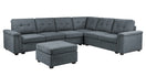 Switch Isla - Fabric Sectional Sofa With Ottoman 2 image