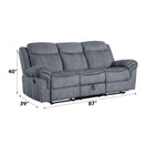 Switch Zubaida - Two Tone 3 Piece Recliner Living Room Set 3 image
