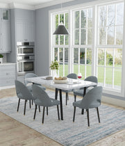 Azure Modern Abstract, Blue/Gray/Ivory