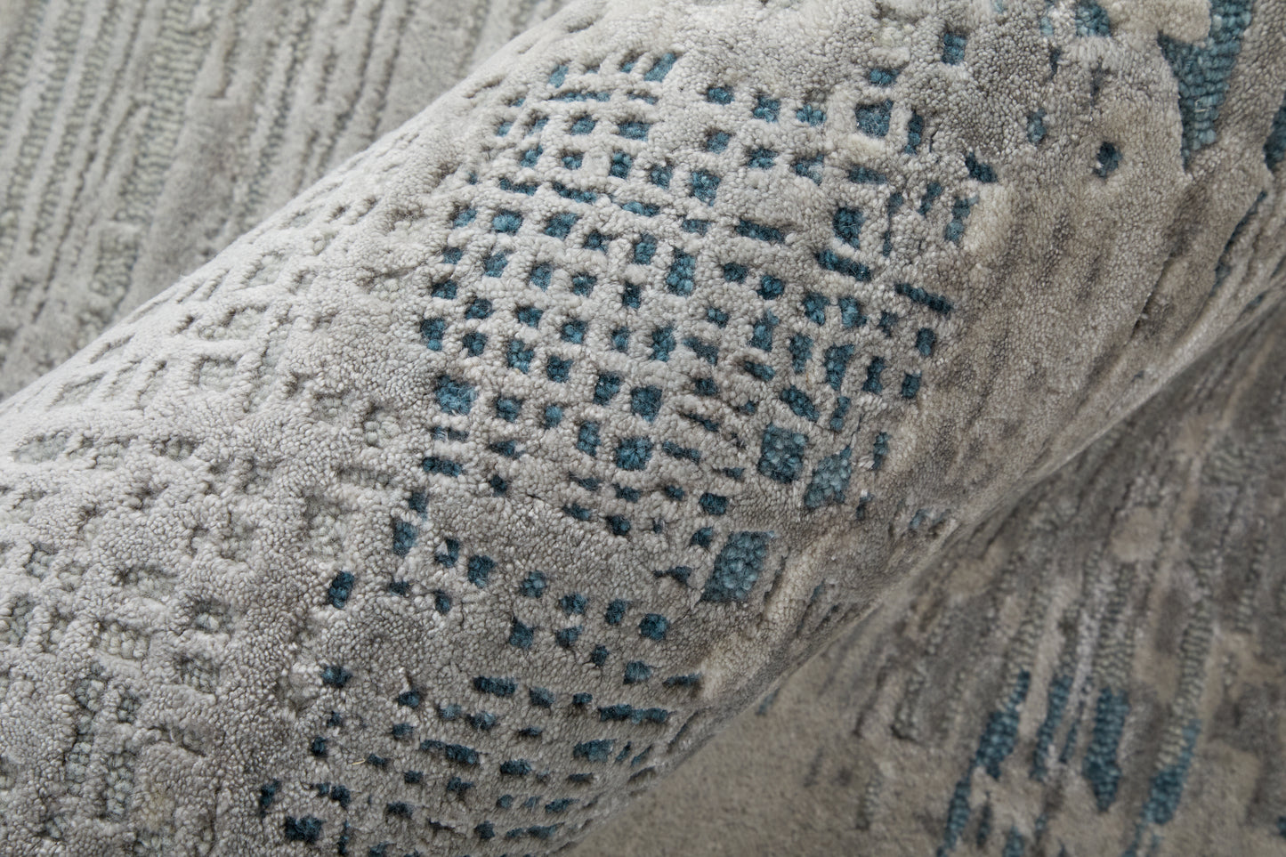 Zarah Modern Abstract, Gray/Taupe/Blue