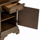 Switch Stigham - 5 Drawer Credenza Office Desk - Oak 2 image