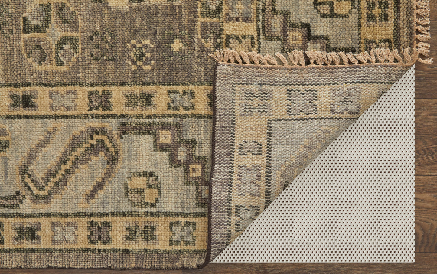 Fillmore Traditional Diamond, Brown/Gray