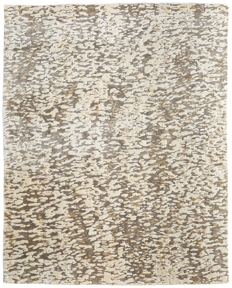 Braden Modern Abstract, Tan/Taupe
