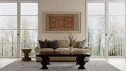 Wallace Modern Floral & Botanical, Gray/Ivory