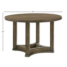 Switch Parfield - 5 Pieces Round Dining Room Set - Light Brown / Oak 2 image