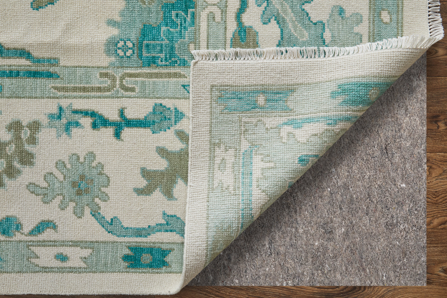 Karina Transitional Floral & Botanical, Green/Ivory