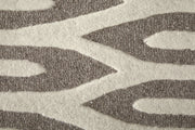 Kimball Transitional Abstract, Taupe/Ivory