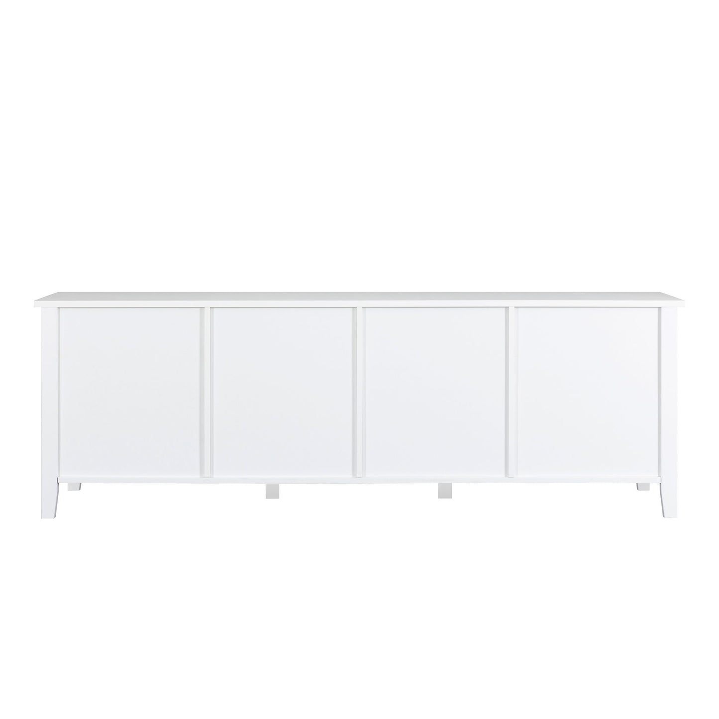 StylishTVcabinet Entertainment CenterTV Stand, TVconsoletable, Media Console, Solidwood Frame, Changhong Glass Door, Metal Handle